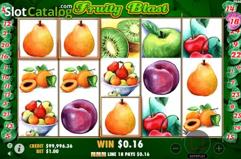 Οθόνη5. Fruity Blast Κουλοχέρης