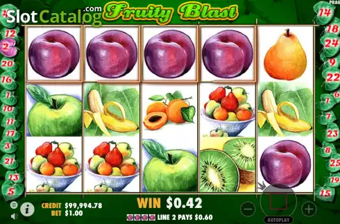 Οθόνη6. Fruity Blast Κουλοχέρης