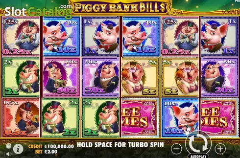 Οθόνη3. Piggy Bank Bills Κουλοχέρης 