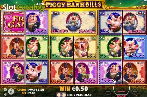Οθόνη4. Piggy Bank Bills Κουλοχέρης 