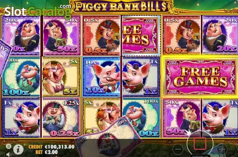 Οθόνη7. Piggy Bank Bills Κουλοχέρης 