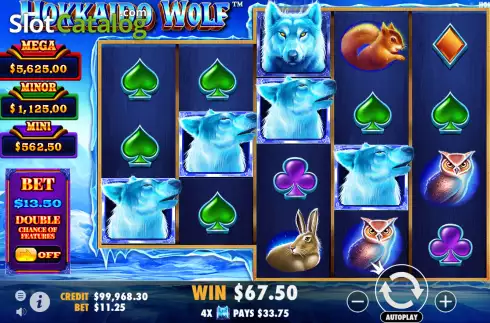 Οθόνη4. Hokkaido Wolf Κουλοχέρης