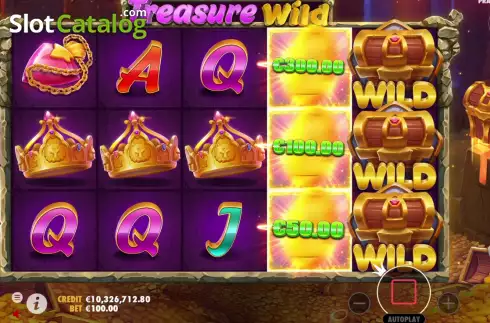 Οθόνη3. Treasure Wild Κουλοχέρης 