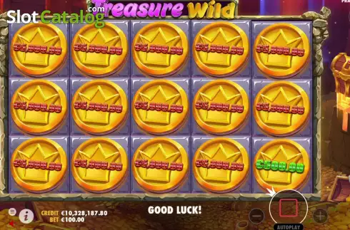 Οθόνη5. Treasure Wild Κουλοχέρης 