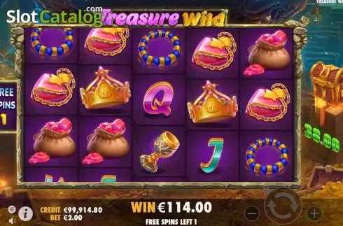 Οθόνη8. Treasure Wild Κουλοχέρης 