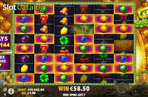 Οθόνη7. Cash Bonanza Κουλοχέρης