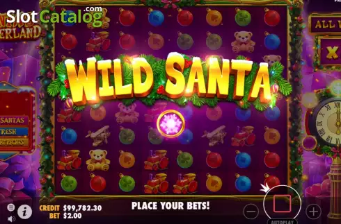 Οθόνη9. Santa's Wonderland Κουλοχέρης
