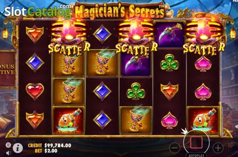 Οθόνη3. Magician's Secrets Κουλοχέρης