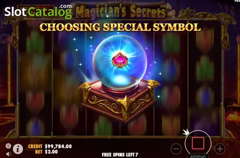 Οθόνη6. Magician's Secrets Κουλοχέρης