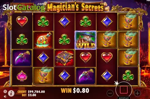 Οθόνη7. Magician's Secrets Κουλοχέρης