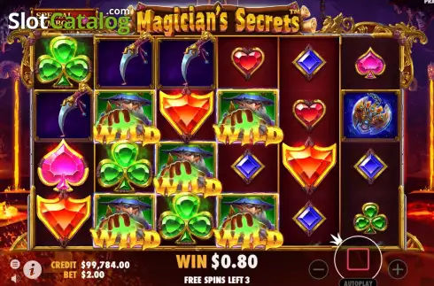 Οθόνη8. Magician's Secrets Κουλοχέρης