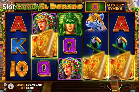 Οθόνη5. Book of El Dorado Κουλοχέρης
