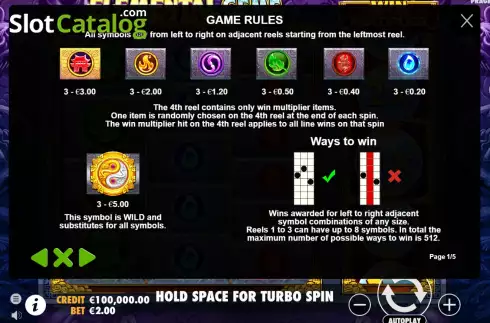 Οθόνη8. Elemental Gems Megaways Κουλοχέρης