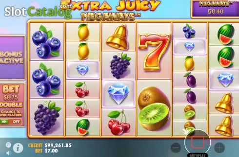 Οθόνη6. Extra Juicy Megaways Κουλοχέρης