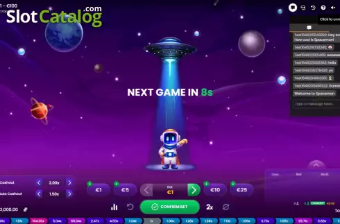 Οθόνη3. Spaceman Κουλοχέρης