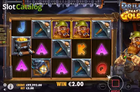 Οθόνη3. Drill That Gold Κουλοχέρης