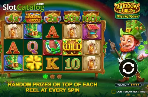 Οθόνη2. Rainbow Gold (Pragmatic Play) Κουλοχέρης