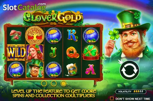 Οθόνη2. Clover Gold Κουλοχέρης