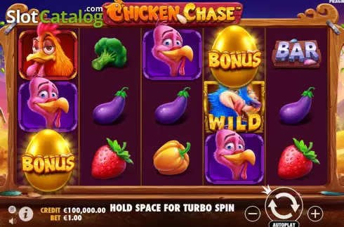 Οθόνη2. Chicken Chase Κουλοχέρης
