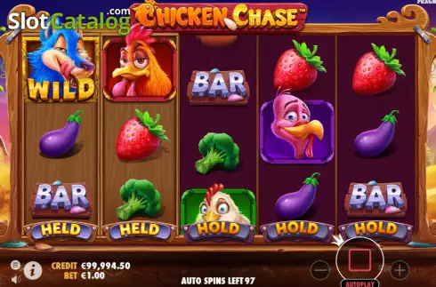 Οθόνη3. Chicken Chase Κουλοχέρης