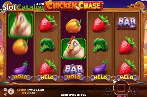 Οθόνη4. Chicken Chase Κουλοχέρης