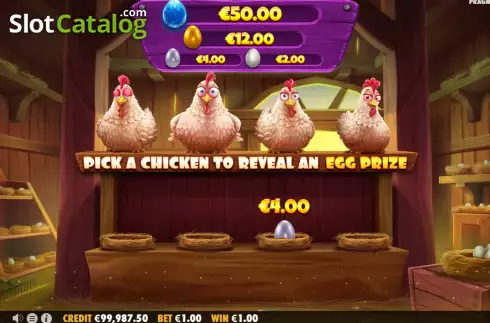 Οθόνη7. Chicken Chase Κουλοχέρης