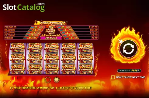 Οθόνη2. Fire Strike 2 Κουλοχέρης