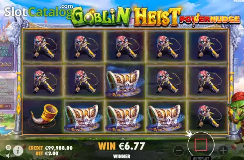 Οθόνη3. Goblin Heist Powernudge Κουλοχέρης