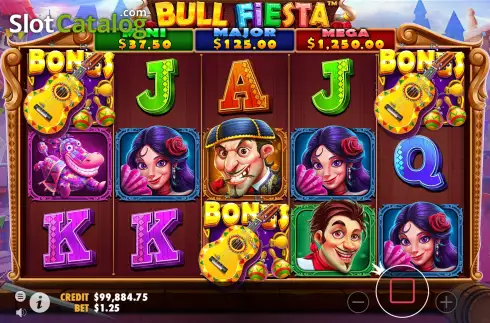 Οθόνη7. Bull Fiesta Κουλοχέρης 