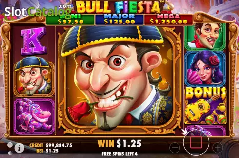 Οθόνη9. Bull Fiesta Κουλοχέρης 