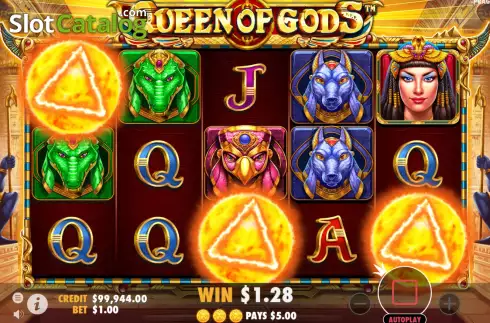 Οθόνη6. Queen of Gods Κουλοχέρης