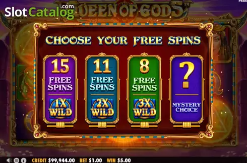 Οθόνη7. Queen of Gods Κουλοχέρης
