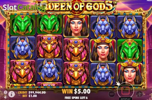 Οθόνη8. Queen of Gods Κουλοχέρης