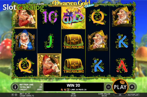 Αγριος. Dwarven Gold Deluxe Κουλοχέρης