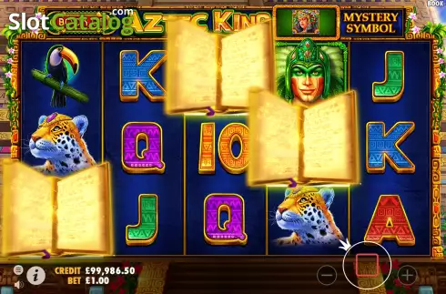 Οθόνη6. Book of Aztec King Κουλοχέρης