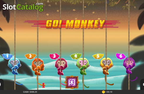 Οθόνη 3. Go! Monkey Κουλοχέρης 