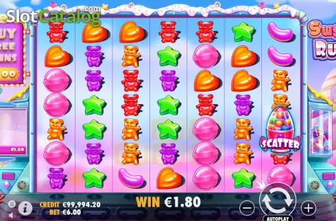 Οθόνη3. Sugar Rush Κουλοχέρης