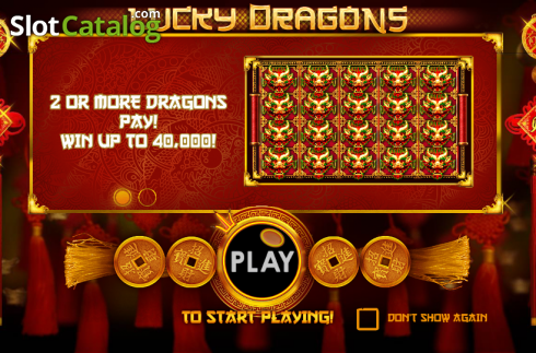 Χαρακτηριστικά παιχνιδιού 1. Lucky Dragons (Pragmatic Play) Κουλοχέρης