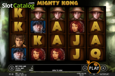 Ροδέλες. Mighty Kong Κουλοχέρης 