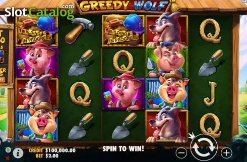 Οθόνη2. Greedy Wolf Κουλοχέρης