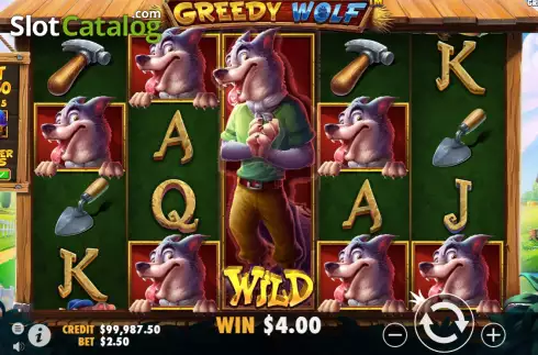 Οθόνη3. Greedy Wolf Κουλοχέρης
