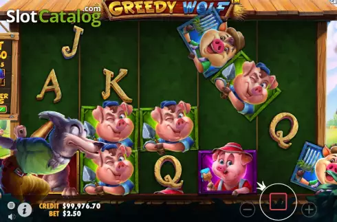 Οθόνη4. Greedy Wolf Κουλοχέρης