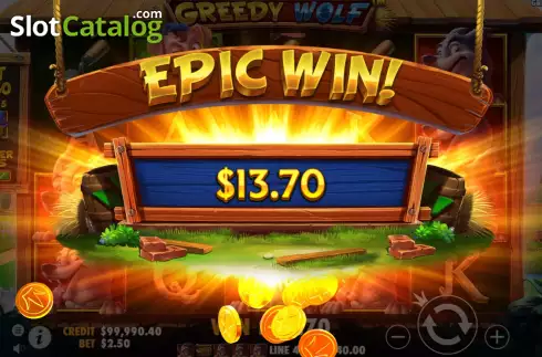 Οθόνη5. Greedy Wolf Κουλοχέρης