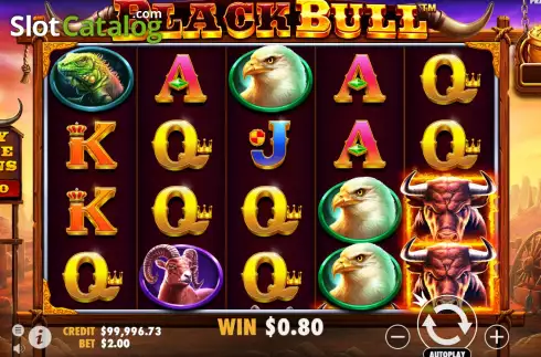 Οθόνη3. Black Bull Κουλοχέρης