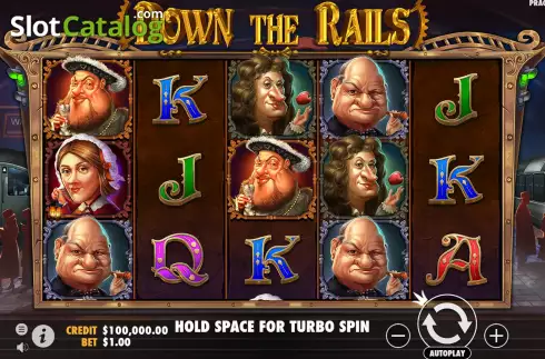 Οθόνη3. Down the Rails Κουλοχέρης
