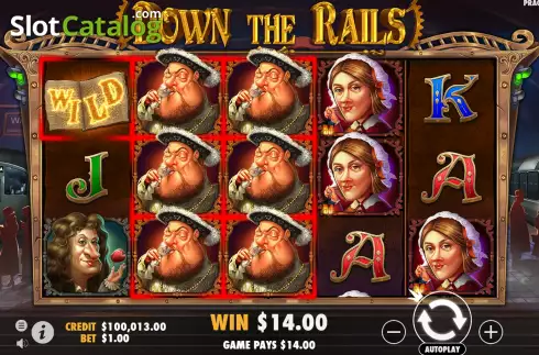 Οθόνη4. Down the Rails Κουλοχέρης