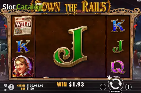 Οθόνη7. Down the Rails Κουλοχέρης