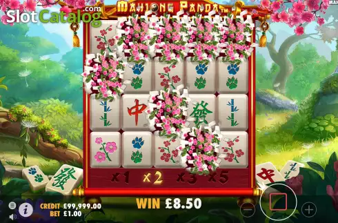 Οθόνη3. Mahjong Panda Κουλοχέρης