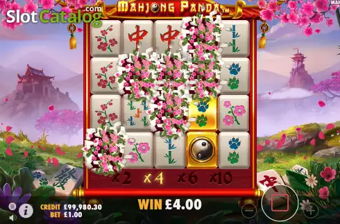 Οθόνη7. Mahjong Panda Κουλοχέρης