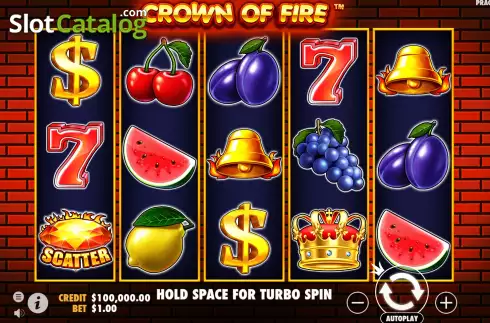 Οθόνη2. Crown of Fire Κουλοχέρης